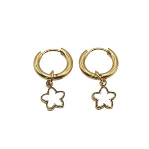 Aros Estrella Blanca